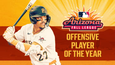 Pirates prospect Valdez powers way to Fall League Offensive Player of the Year honors