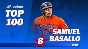 Fast-rising George joins Basallo, Beavers on Top 100 Prospects list