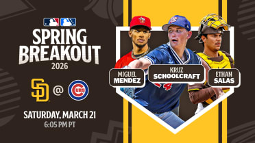 Here's the Padres' player pool for their Spring Breakout game