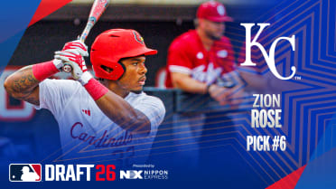 Royals take Louisville OF Rose with No. 6 pick in Draft