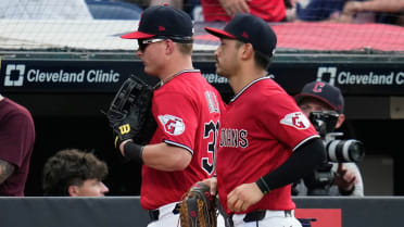 Guardians rookie Ingle owns game-changing error: 'It won't happen again'