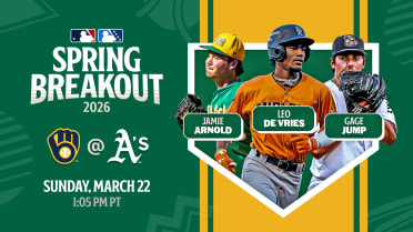 Here's the A's player pool for their Spring Breakout game