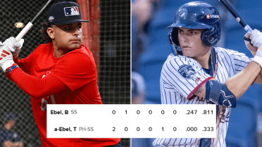 Brewers' 2026 first-rounder Trey Ebel steps in for brother Brady ... a month later