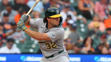 In flurry of moves, A's call up Ornelas, option Thomas, DFA Zhuang