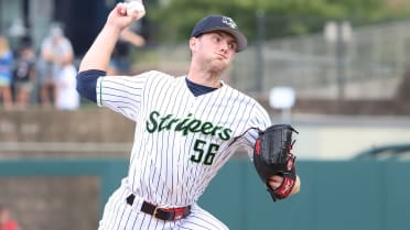 Braves' Ritchie first in Minors since '24 to rack up 15 K's in a single game