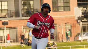 Duno does it again: Reds' top prospect homers in 3 consecutive games for 2nd time this month