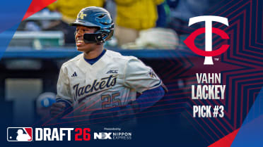 Twins land Georgia Tech catcher Lackey with No. 3 overall pick