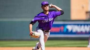 Rockies' No. 15 prospect fueled by competitive spirit