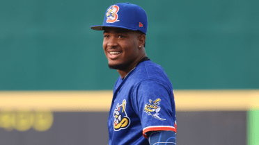 Mets' top prospect on Triple-A HR heater (3 straight games) since arrival