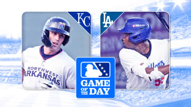 Watch De Paula, deep Dodgers' Double-A contingent battle Roccaforte, Royals FREE on Monday