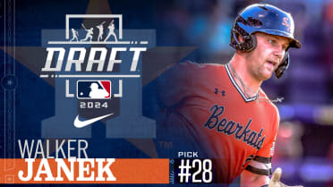 Astros sign top Draft pick Walker Janek