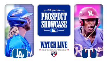 Tune into the MLB Pipeline Prospect Showcase on MLB Network this afternoon