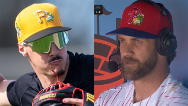 'He’s gonna be a stud, man': Harper dishes on MLB's No. 1 prospect