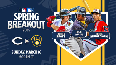 LIVE: Reds-Brewers Spring Breakout