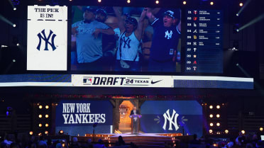 Who will Yanks select to join top prospect Lombard in farm system?