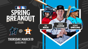 Here's the Marlins' player pool for their Spring Breakout game