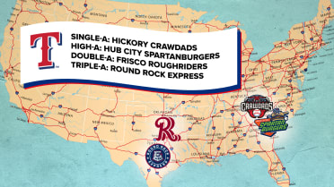 Explore the Rangers' Minor League ballparks