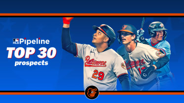 Here are the O's 2026 Top 30 prospects