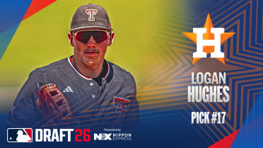 Astros nab Texas Tech outfielder Logan Hughes with No. 17 pick