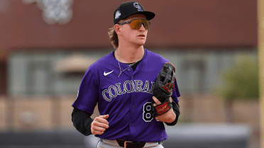 Carrigg standing out with his arm, speed