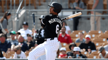 Montgomery's power surge arrives at High-A with first two-homer game