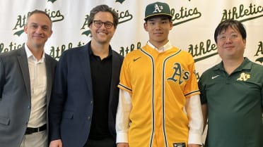 A's amped for Morii's undeniable two-way potential