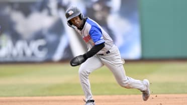 No. 5 prospect Bradfield Jr. is burning up the basepaths