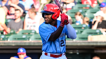 Reds' No. 5 prospect flexes again at Triple-A during two-homer game