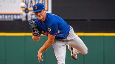 Jonathan Santucci primed to become 2nd consecutive Mets hurler to lead Minors in K's