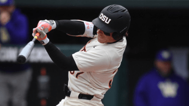 Another record for Bazzana: OSU's all-time hit mark