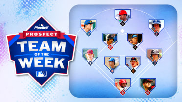 Quartet of Top 100 prospects leads latest Team of the Week