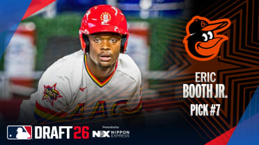 Orioles select outfielder Eric Booth Jr. with No. 7 overall pick