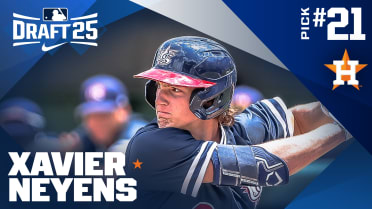 No. 21 pick Neyens hopes to help Astros keep wreaking AL West havoc