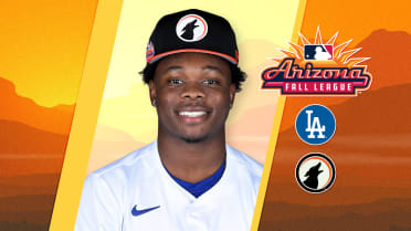 Dynamic athlete Hope, acquired in trade, leads Dodgers in AFL