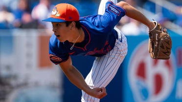 Mets option No. 3 prospect Tong to Triple-A as rotation shapes up
