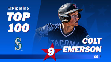 Emerson tops Majors-high 7 Mariners in Pipeline's Top 100 Prospects