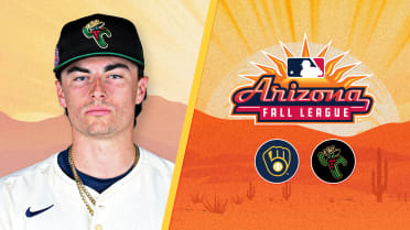 After breakout season, Brewers' Dinges focusing on defense behind the plate in Fall League