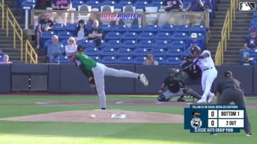 Guardians shaping prospect Rosario at the plate, on the bases