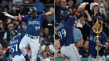 Montes magic! Mariners get glimpse into trident-filled potential in prospect's debut