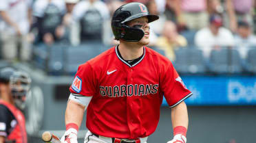 Bazzana doubles down on success from Guardians' leadoff spot