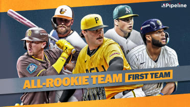 Here are the MLB Pipeline 2024 All-Rookie Teams