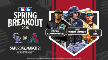 Here's the D-backs' Spring Breakout roster (Sat., 4:30 p.m. MST)