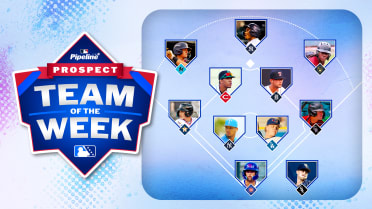 Pair of slugging Top 100 prospects headline latest Team of the Week