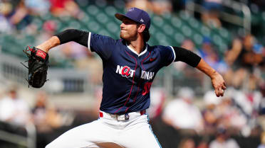 Marlins top prospect White sidelined with oblique strain