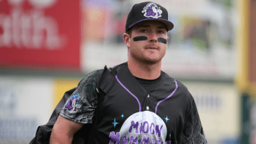 MLB's No. 2 prospect -- in a Moon Mammoths jersey! -- homers off 100.2 mph fastball