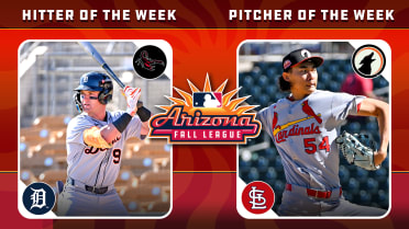 Tigers' McGonigle, Cards' Lin earn Week 5 Fall League honors