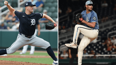 Nats get two RHP prospects from Tigers for closer Finnegan