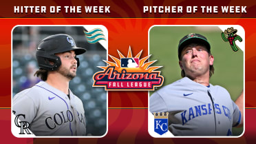 Rockies' O'Dowd, Royals' Lamkin pick up Week 3 honors in Fall League