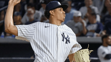 Yankees' Lagrange fires fastest pitch at Triple-A this season