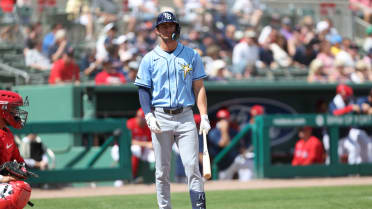 Rays top prospect Williams named starting SS; Pepiot headed to IL